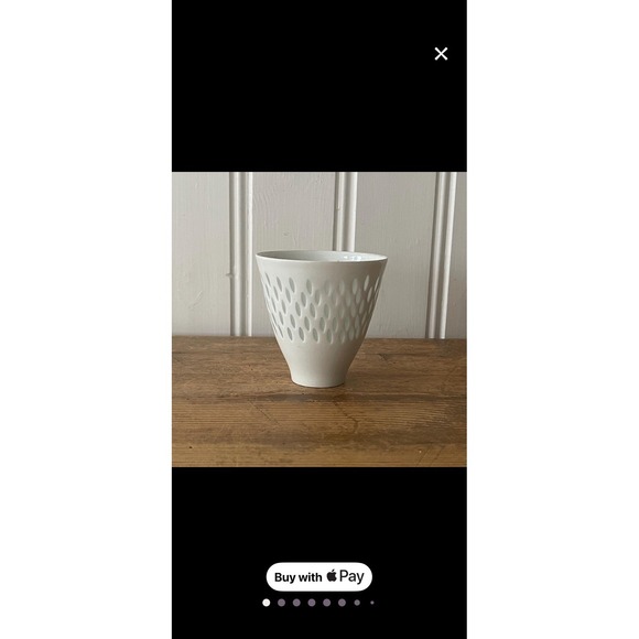Arabia Other - Vintage Cup Goblet Rice Porcelain Fried Holzer Kjellberg Arabia Finland